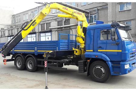 КМУ HYVA CRANE HB230 E2 на шасси КАМАЗ-65117-3010-48