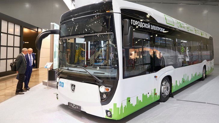 Компания «КАМАЗ» представила городской электробус нового поколения