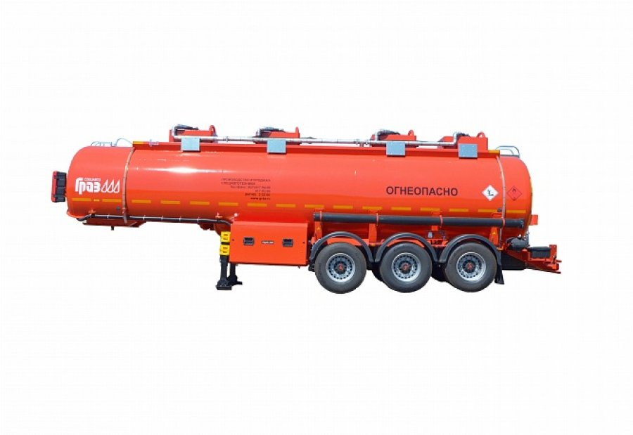 Новая полуприцеп-цистерна ГРАЗ – максимальный объем при плотности 0,845 т/м³