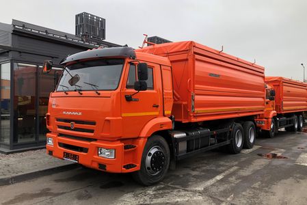 Зерновоз КАМАЗ-65115-50