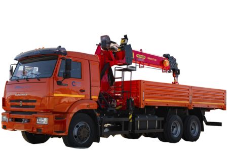 Бортовой с КМУ ИТ-150 на шасси КАМАЗ-65115-3094-48