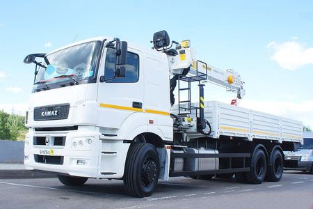 Бортовой с КМУ ИТ-150 на шасси КАМАЗ-65207-1002-87