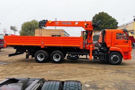 КМУ Hangil HGC-756 на шасси КАМАЗ-65115-3094-48