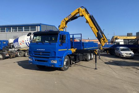 КМУ XCMG SQZ200 на шасси КАМАЗ-65117